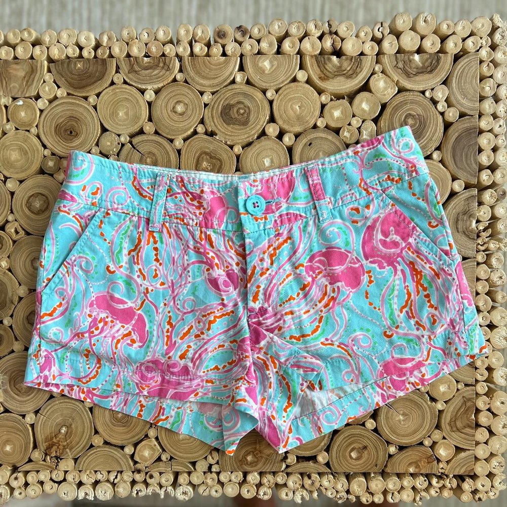 Lilly Pulitzer HOLY GRAIL PRINT Walsh Shorts   size 00